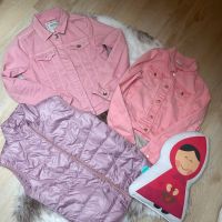 Jeansjacke Zwillinge Weste Jacke Name It rosa lila 140/146 West - Nied Vorschau