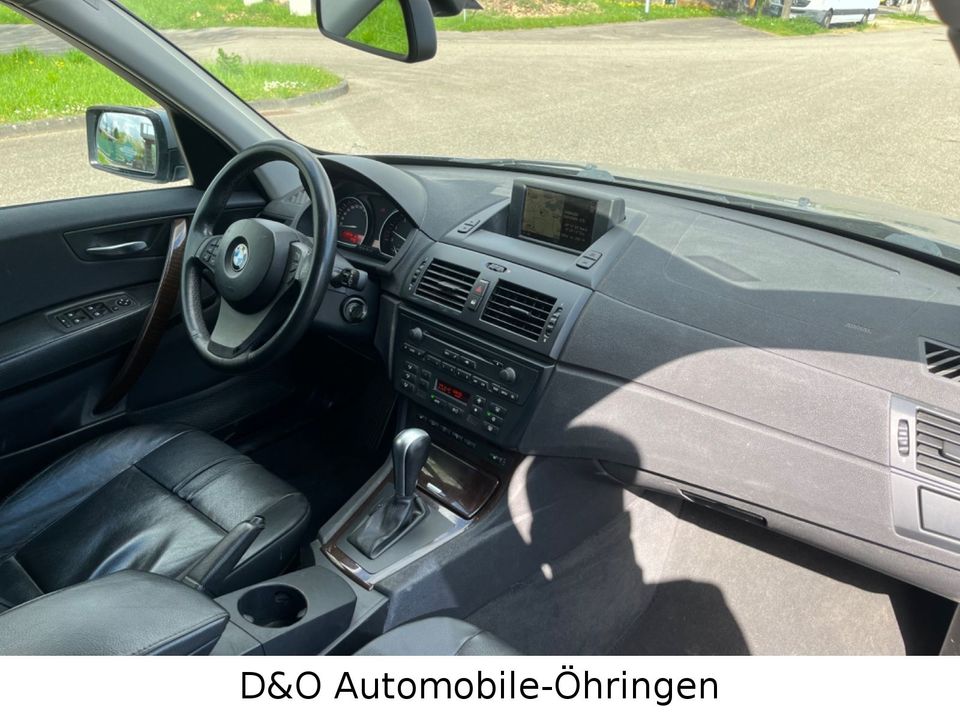 BMW X3 3.0d Leder Navi Xenon SHZ PDC LM *TÜV 12/25* in Öhringen
