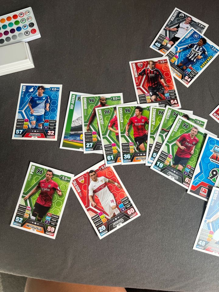 Fußballkarten Match Attax extra in Neuss