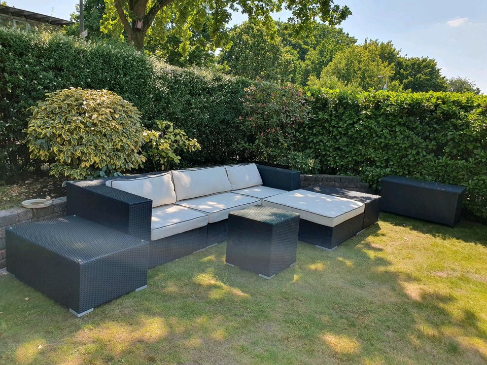 Hochwertige Garten Designer Lounge Rattan Garnitur, NP 4800€ in Gelsenkirchen