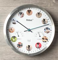 Wanduhr“Hund“Jack Russel“Uhr“Funkuhr“Edelstahl“Hunde“Geschenk“Neu Bergedorf - Hamburg Allermöhe  Vorschau