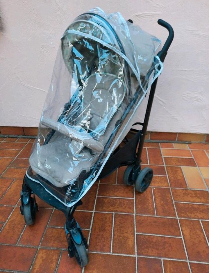 Joie Brisk DLX Cool Desert Buggy Kinderwagen mit Regenschutz in Großrosseln