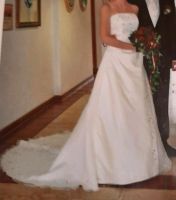 Brautkleid Hochzeit Gr. 36 cremeweiss Brautmoden Sonja Hohenwart Bayern - Lenting Vorschau