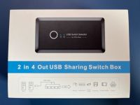 "2 in, 4 out" USB 3.0 Sharing Switch Box (komplett, OVP) Bayern - Unterhaching Vorschau