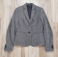 ESPRIT Blazer Kurz Jacke Jacket Business Schwarz Beige Braun 34 S Nordrhein-Westfalen - Lübbecke  Vorschau