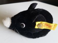 Steiff Maus, schwarz, Original mit Knopf im Ohr Nordrhein-Westfalen - Neuss Vorschau