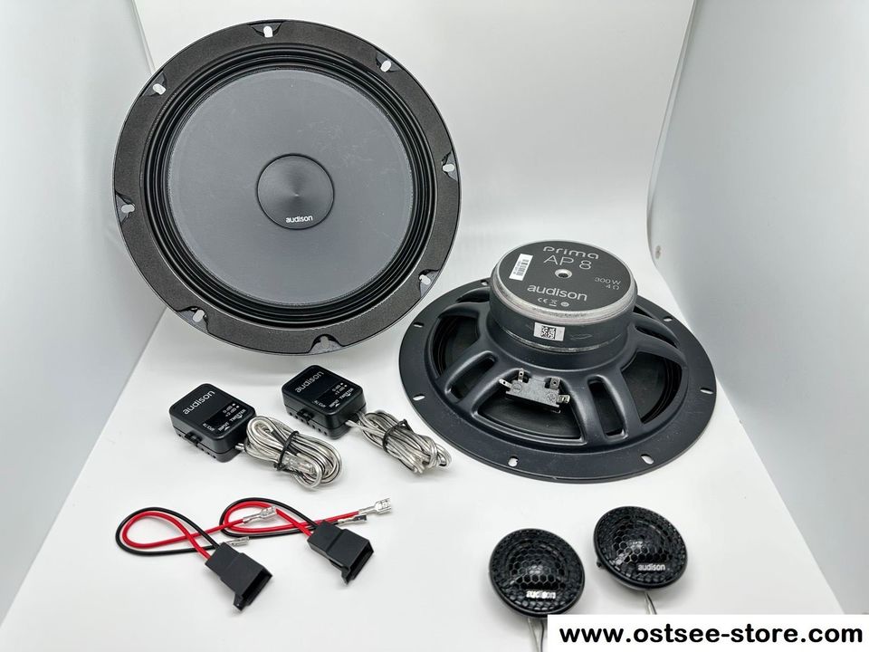 Audi A6 C7/4G C8/F2 - A7 - AUDISON 20cm Upgrade Lautsprecher Set in Sereetz