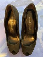 Kennel & Schmenger, Peeptoe, Gr. 39, Veloursleder Hessen - Bad Homburg Vorschau