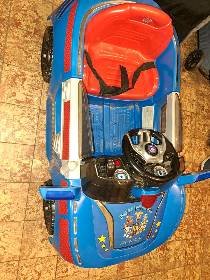 Paw Patrol Kinderfahrzeug Kinderauto Auto elektrisch in Lahnau