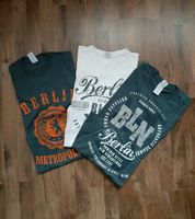 Konvolut 3 x Berlin T-Shirts in Gr. M, Farben grau + weiß orange Nordrhein-Westfalen - Steinhagen Vorschau