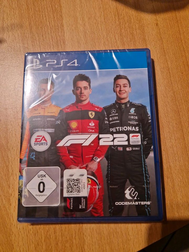 F1 2022 PS4 Original verpackt NEU in Althengstett