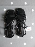 Tamaris Sandalen Black Glam schwarz Gr. 38 / 38,5 Hessen - Angelburg Vorschau