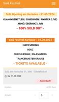 1x Ticket Sola Festival am Herkules, 11.05.24 Hessen - Kassel Vorschau