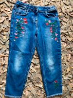 Mini Boden 44€ Bestickte Jeans-Hose Stickerei Gr. 8 128 Rheinland-Pfalz - Jockgrim Vorschau