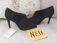Neu H&m 38 Pumps Frontpumps schwarz Velours High heels Bayern - Rednitzhembach Vorschau