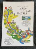 Briefmarke Eröffnung Main Donaukanal 1992 Bayern - Neumarkt i.d.OPf. Vorschau