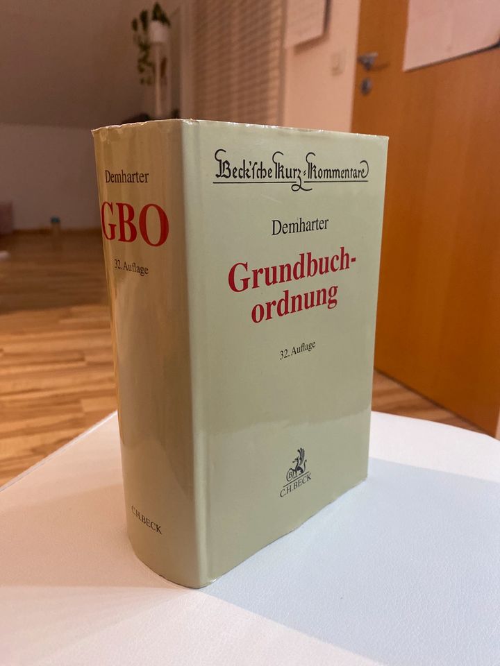 Demharter Grundbuchordnung Kommentar 32. Auflage 2021 - C.H.BECK in Nürnberg (Mittelfr)