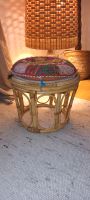 Tischchen Hocker aus Rattan / Bambus, 70er / Vintage, Möbel, Boho Neumünster - Wasbek Vorschau