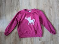 H&M Sweat Pullover pink Einhorn Gr. 134 kaum getragen!! Niedersachsen - Lüneburg Vorschau