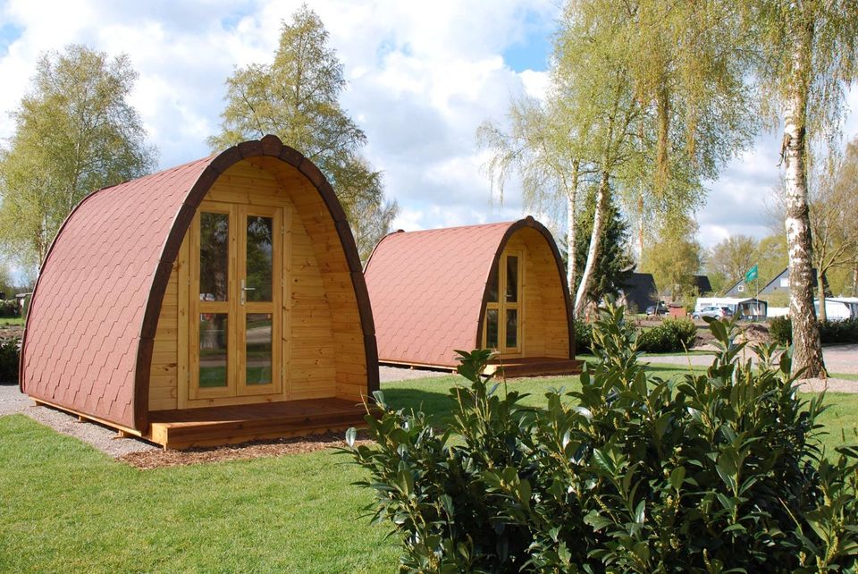 Camping Pod Campingplatz Zelt Mobil Heim Haus Wohnwagen in Stein-Bockenheim