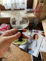 Gläser grüner Fuß Frankenwein verschiedene Größen Weingläser Bayern - Karlstein Vorschau