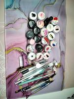 uv gel  Nailart Nageldesign set Pinsel Farbgel Thermo.. Nordrhein-Westfalen - Marienmünster Vorschau