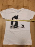 T-Shirt Print Katz und Maus - neu ungetragen Nordrhein-Westfalen - Rommerskirchen Vorschau