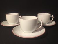 3 Kaffeetassen von Seltmann Weiden "Saturn" mit rosa Rand Pankow - Prenzlauer Berg Vorschau