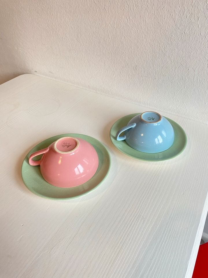 Melitta Set Becher/Tasse Pastell Retro Vintage space age 70iger in Hamburg