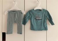 Set von s.Oliver: Langarmshirt + Leggings türkis mit Hasen Gr. 62 Baden-Württemberg - Bissingen an der Teck Vorschau