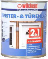 Wilckens 0,75l 2in1 Fenster Türenlack seidenmatt weiß Grundierung Schleswig-Holstein - Neumünster Vorschau