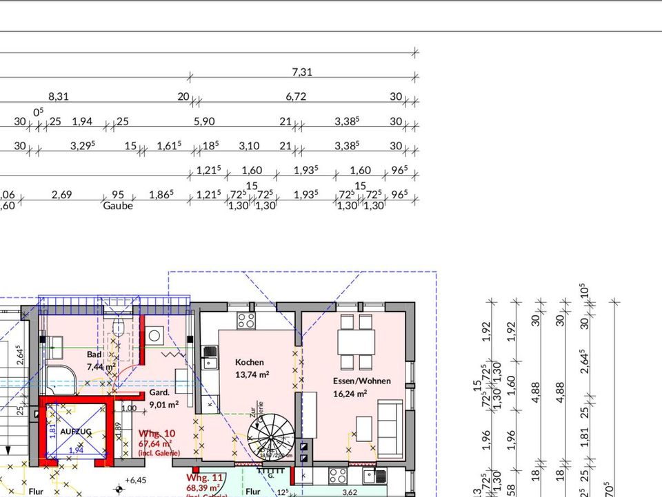 Galerie-Wohnung mit 2 Zimmer im restaurierten Baudenkmal in Waldmünchen