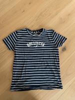 Hollister Damen T-Shirt Größe M in blau/weiß Niedersachsen - Isernhagen Vorschau