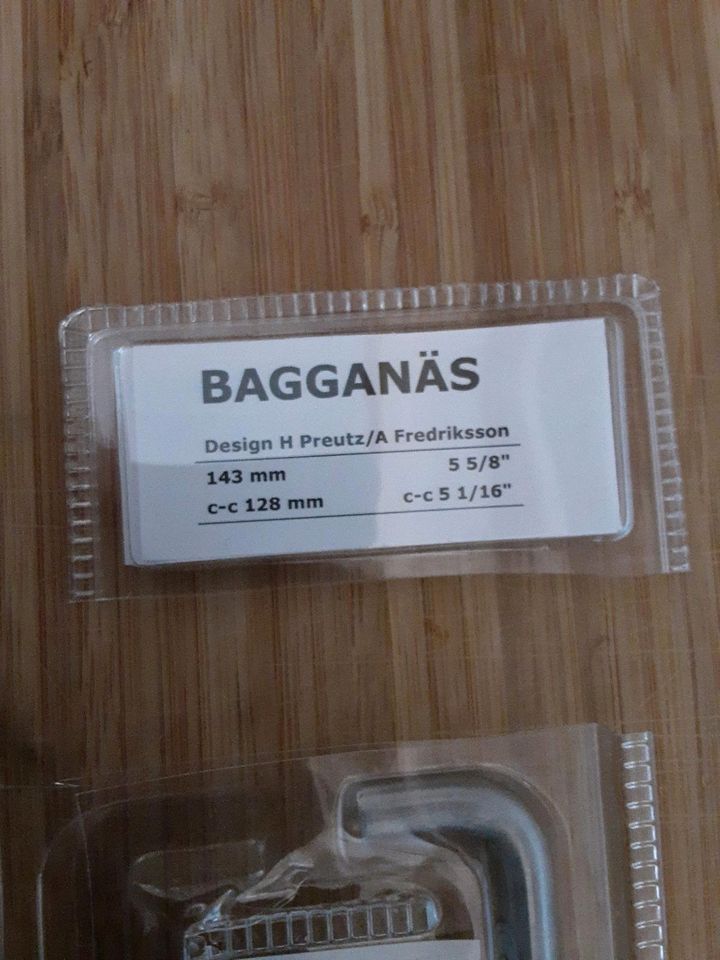 Bagganäs Türgriff Griff 143mm für Kleiderschrank Pax NEU in Neustadt