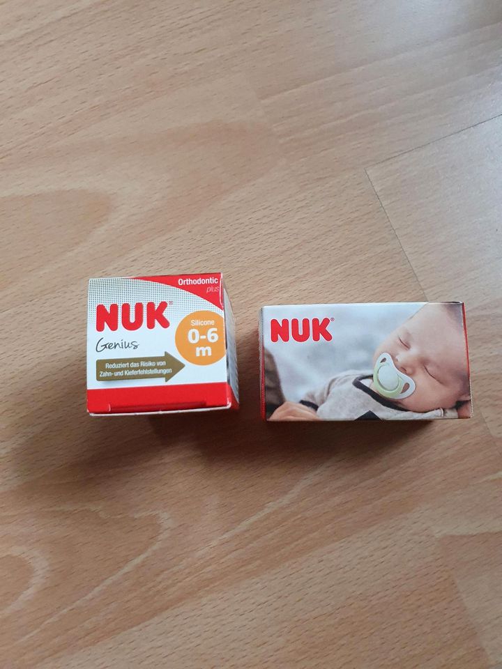 2 neue NUK Genius Schnuller/Nuckel in ungeöffneter OVP in Gieboldehausen