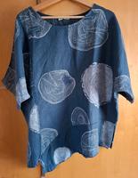 Blaues Leinen  Shirt Gr. 50 Thüringen - Stadtroda Vorschau