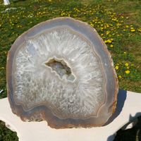Schöne große Achat / Mineralien Geode / Druse ( 12 kg ) RS005 Nordrhein-Westfalen - Recklinghausen Vorschau