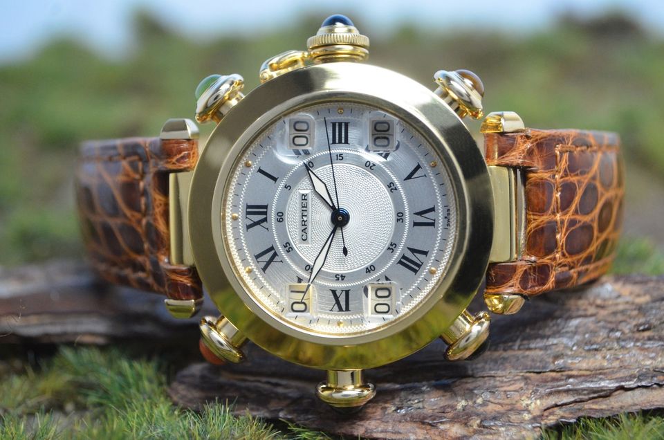 Cartier Pasha Golf Automatic, NOS,, UNGETRAGEN, B&P, Ref. 0955 1 in Hamburg