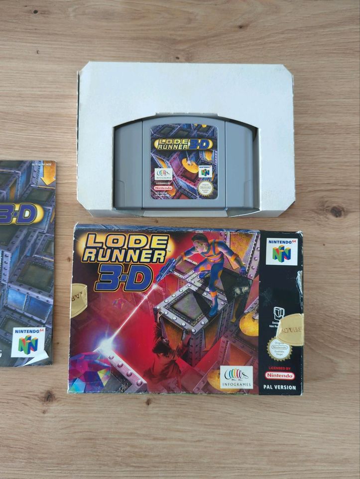 Nintendo 64 Spiel Lode Runner 3-D in Celle