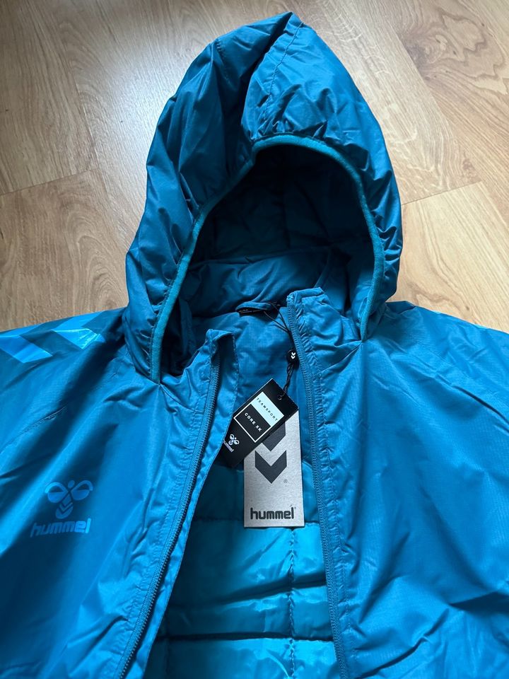 Hummel Bench Winterjacke Jaket blue coral Gr. M Teamsport in Köln