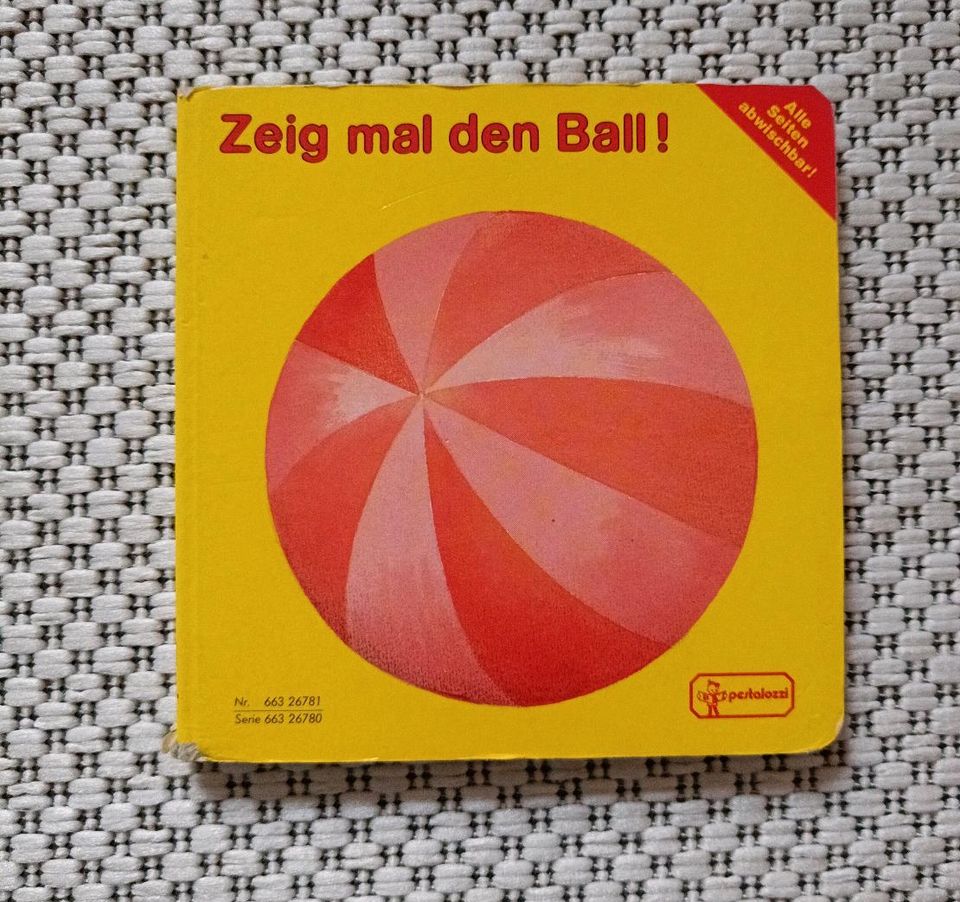 Zeig mal den Ball ! Kinderbuch von pestalozzi, ohne Text in Schleiden