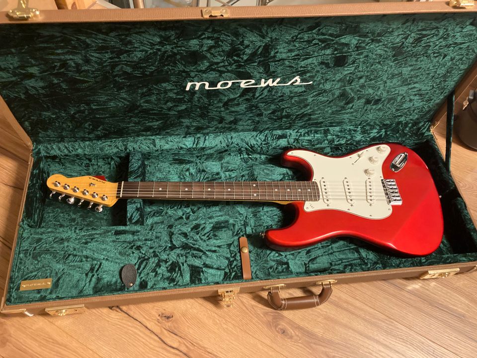 Moews Stratocaster / Salinger  hardtail  candy apple red in Hiltrup