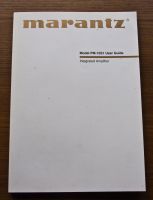 Marantz PM 15 S1 Verstärker original Bedienungsanleitung Rheinland-Pfalz - Mainz Vorschau