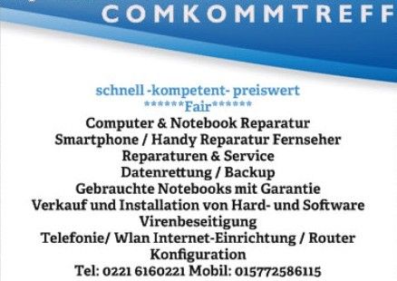 Notebook,Macbook,Imac,PC, oder Smartphone/Handy Reparaturen in Köln