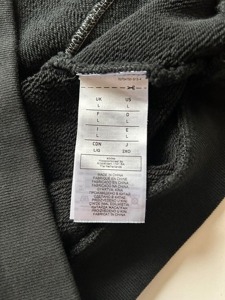 Adidas Hoodie Größe L Schwarz in Ratzeburg