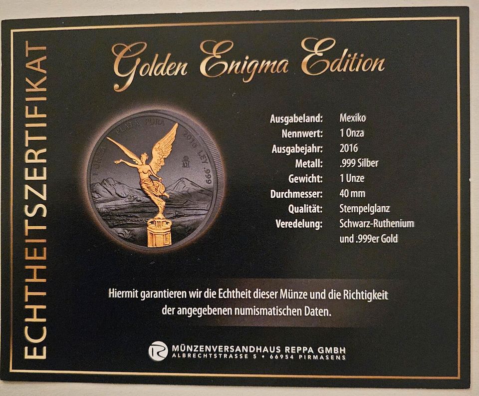 Golden Enigma Edition 2014 - 2017 in Münster