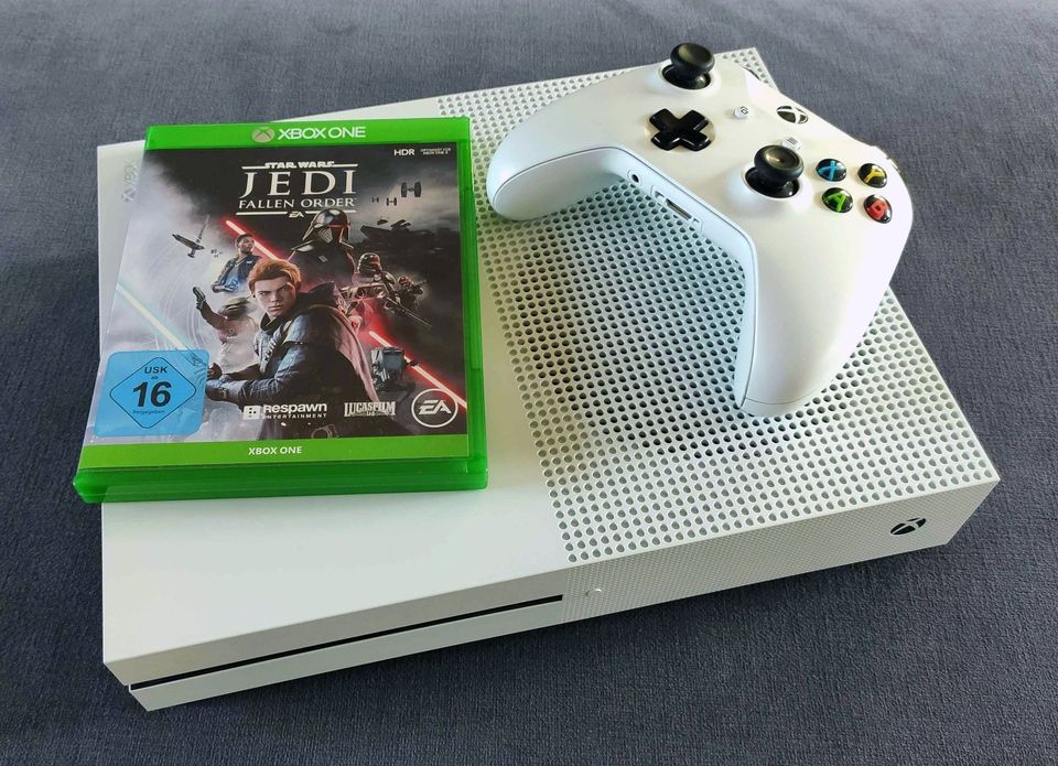 Xbox ONE S mit 500 GB + STAR WARS "Jedi Fallen Order" in Lancken