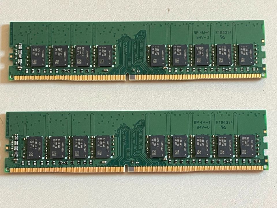 16 GB=2x8 Synology RAM Arbeitsspeicher DDR4 2666ECC D4EC-2666-8G in Paunzhausen