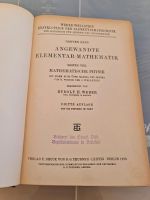 Angewandte Elementa-Mathematik 3. Auflage 1923 Leipzig - Paunsdorf Vorschau