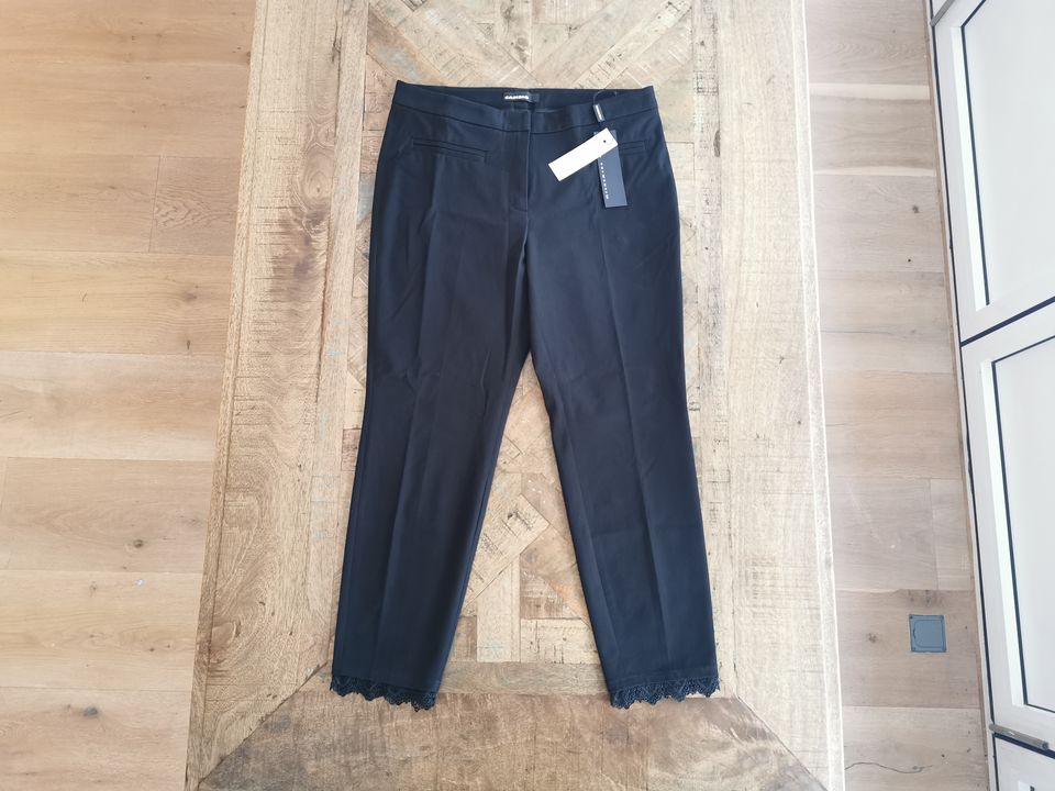 NEU Hose schwarz CAMBIO, Modell Rafferty, Spitze, Gr. 40, L in Unterhaching